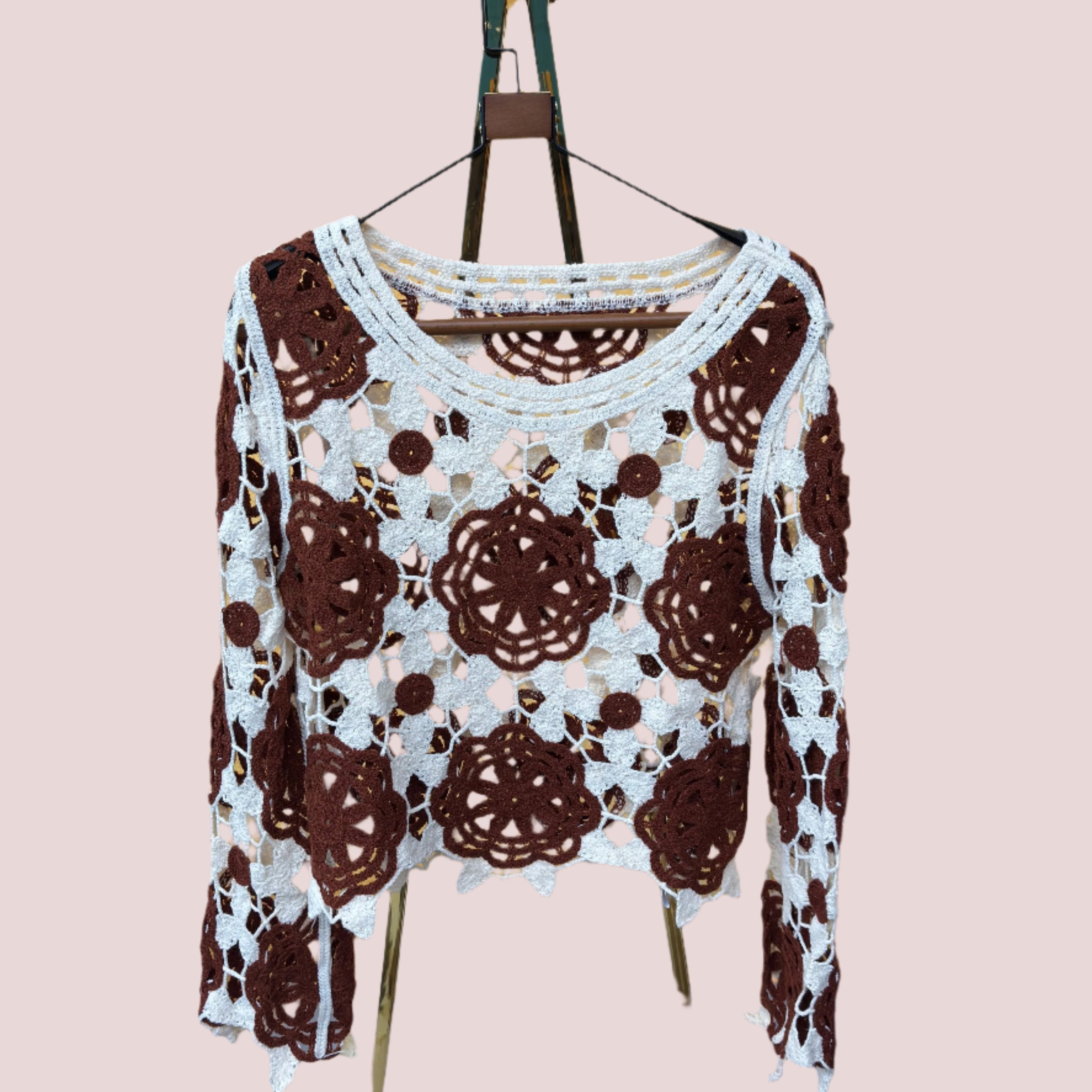 CROCHET TOP FT 1087