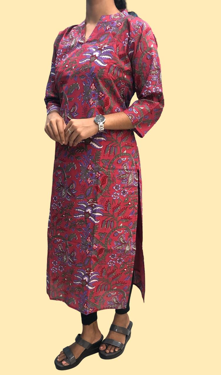 COTTON KURTI FT 2013
