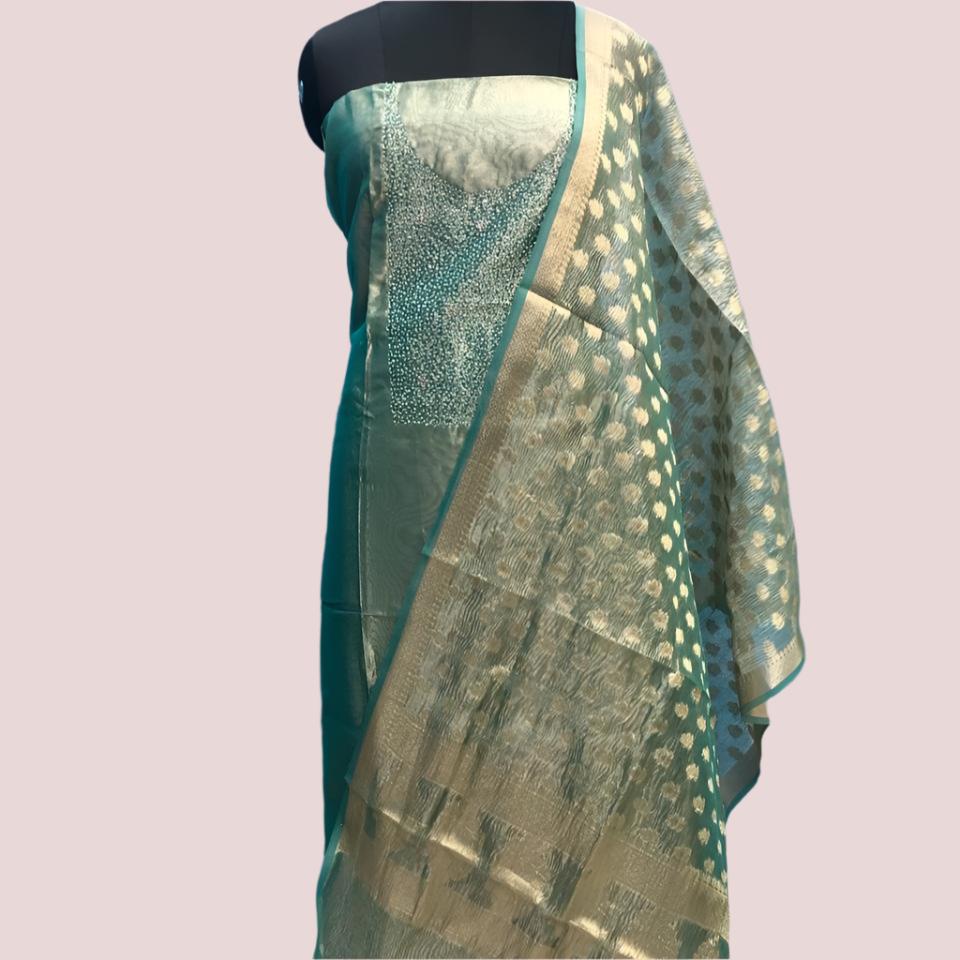 TISSUE SILK SALWAR SUIT FT 2042