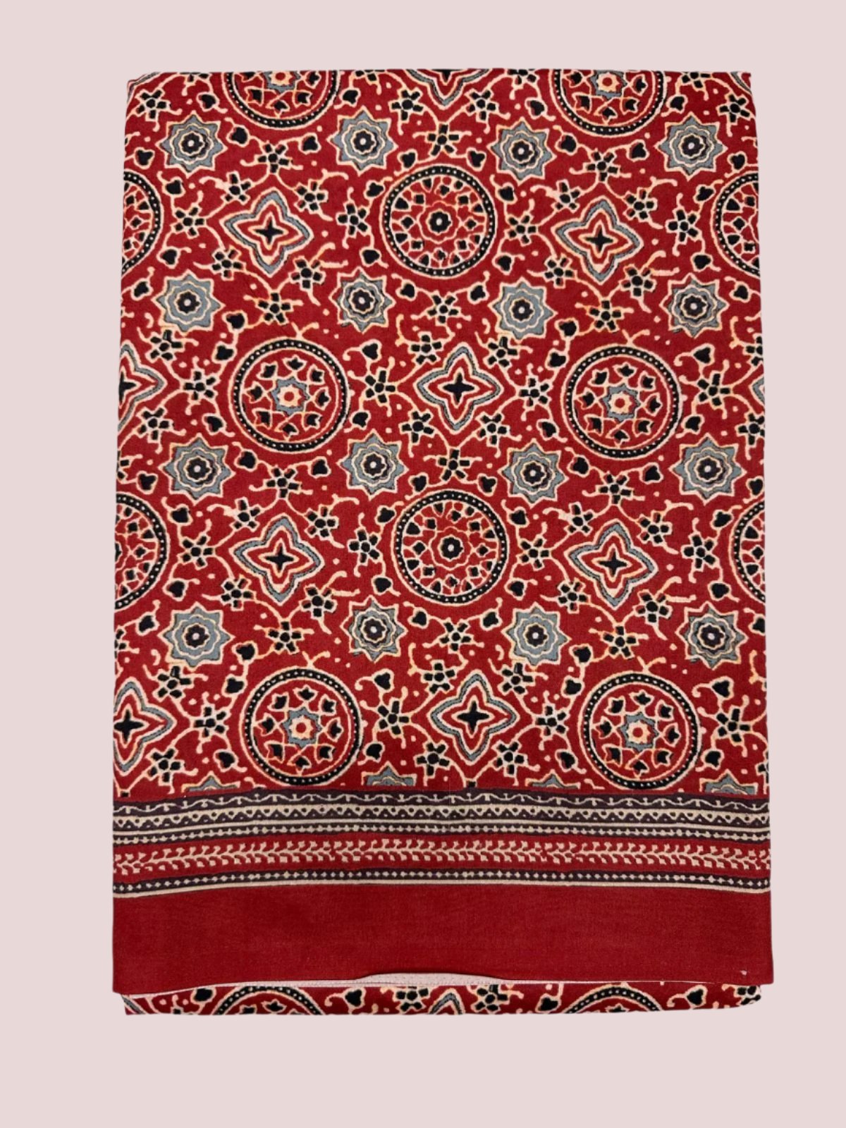 AJRAKH PRINT SAREE 201
