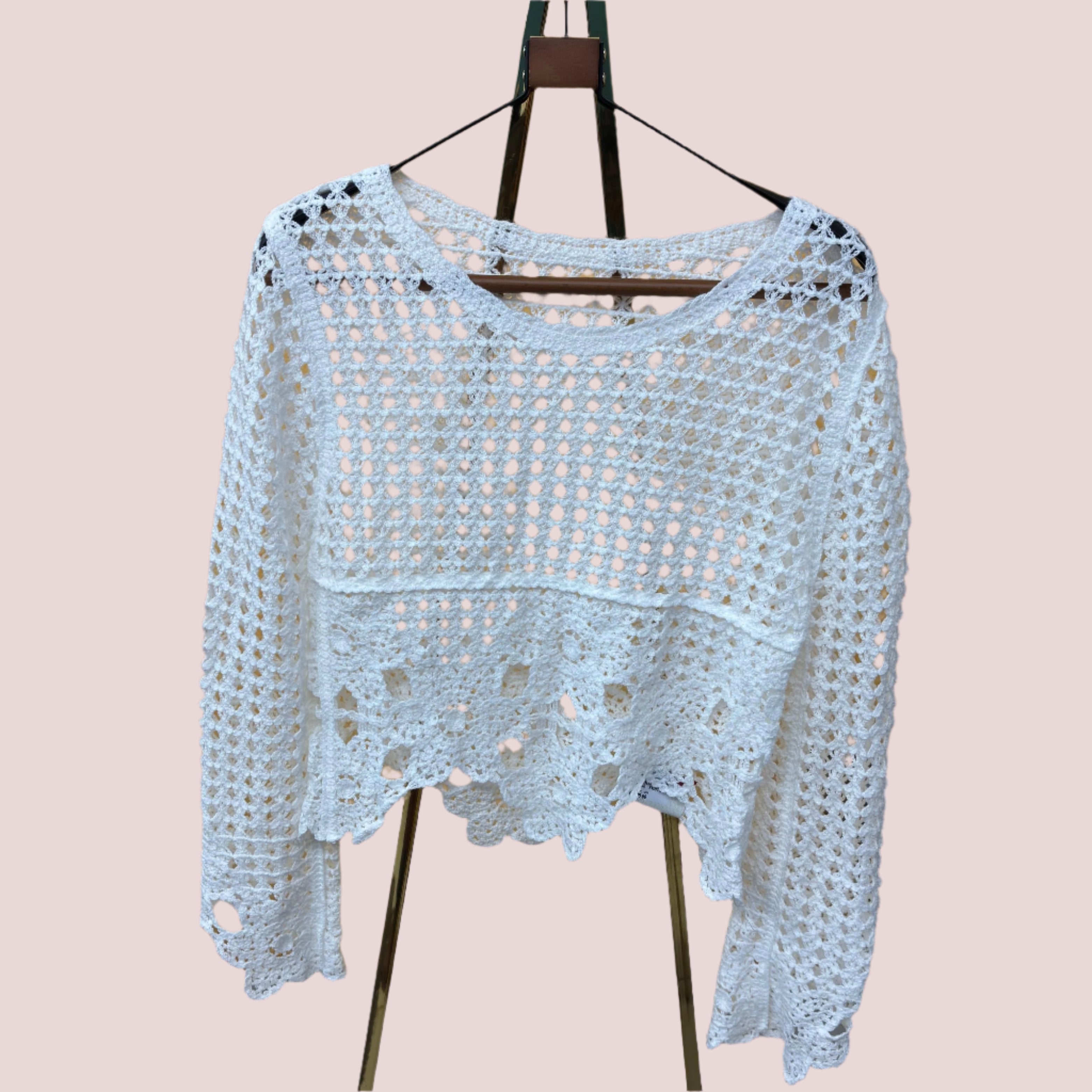 CROCHET TOP FT 1087