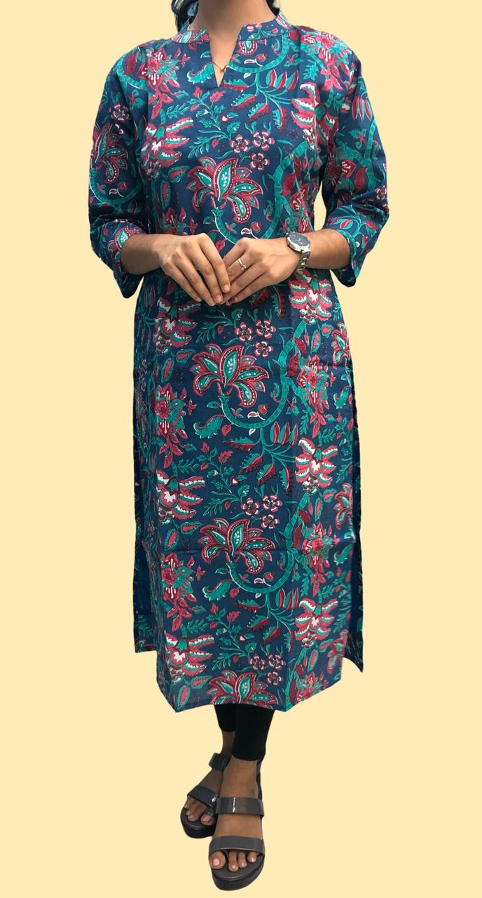 COTTON KURTI FT 2013