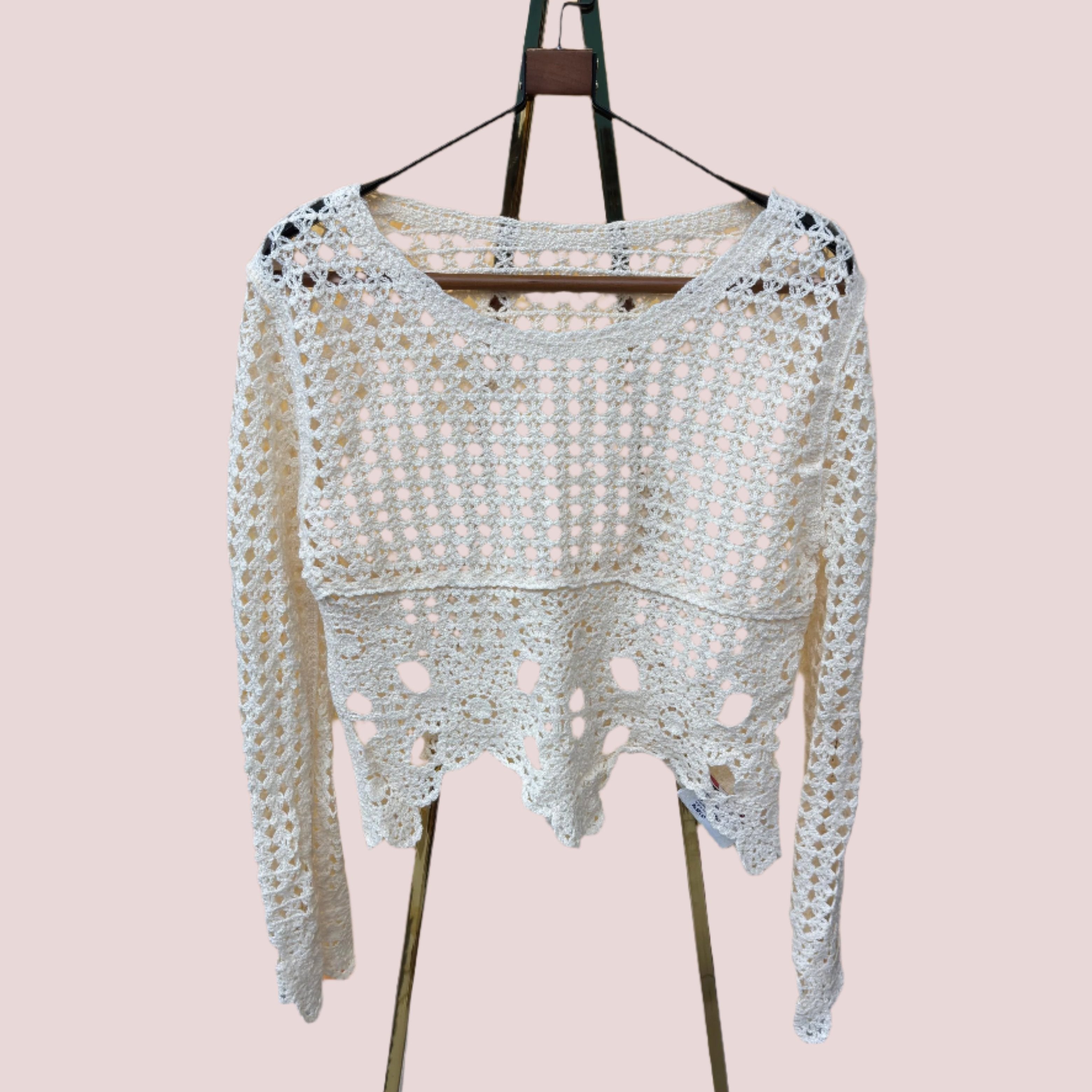 CROCHET TOP FT 1087