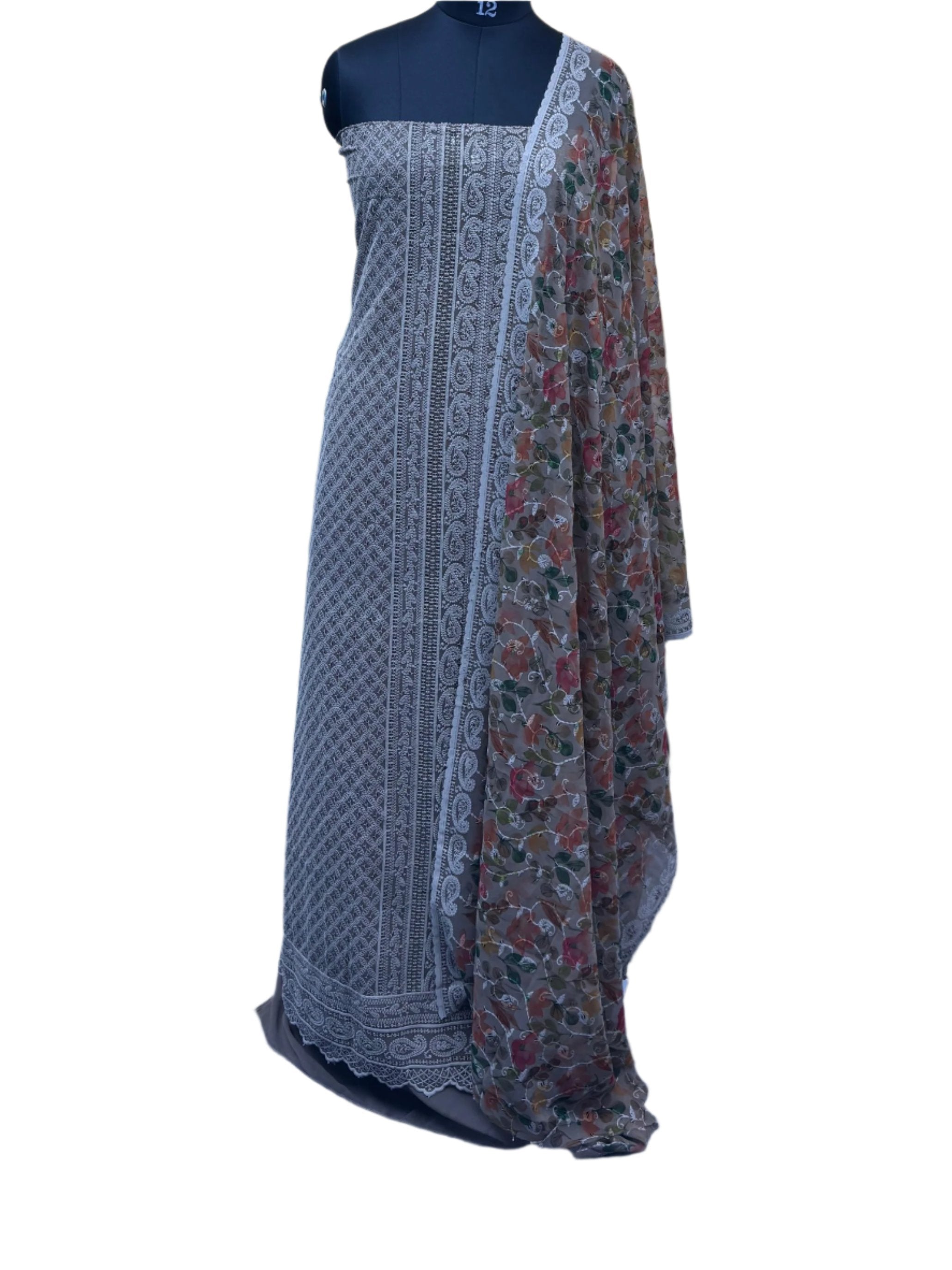 SCHIFFILI GEORGETTE SALWAR SUIT FT 1058