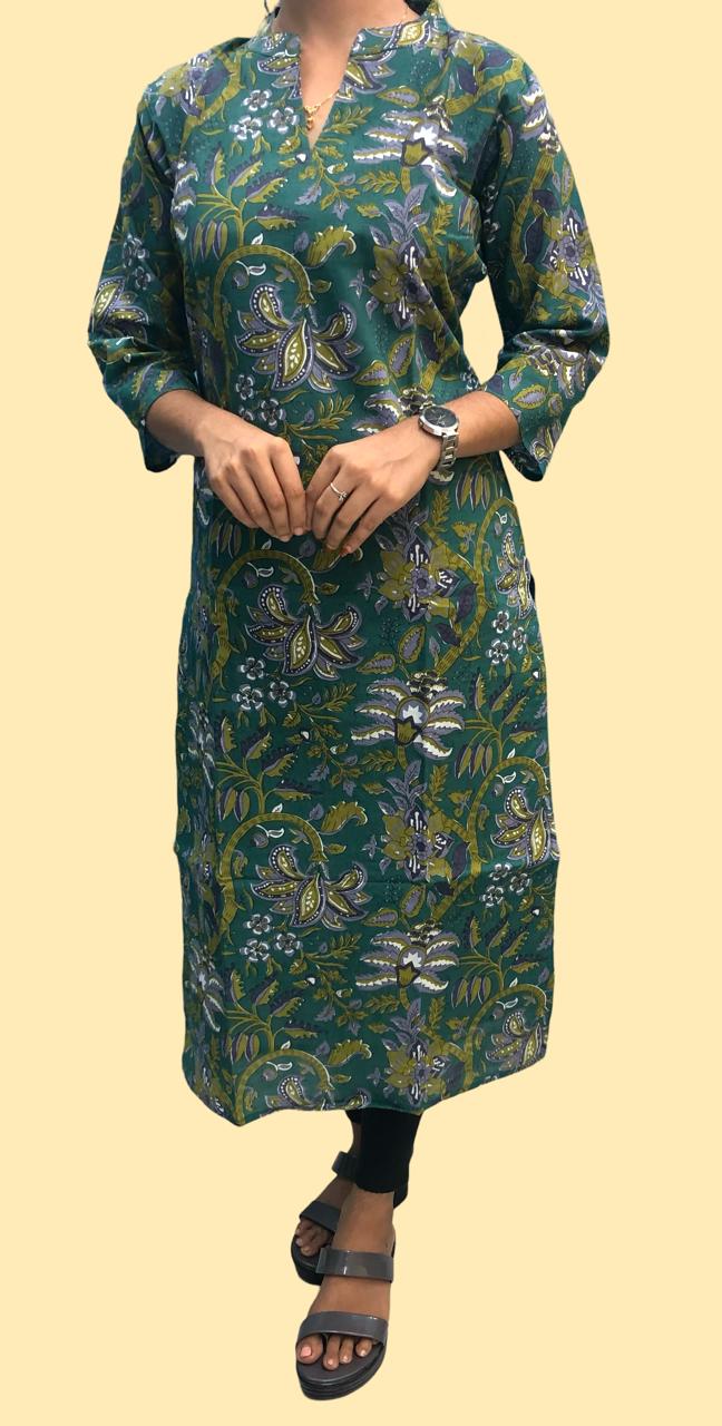 COTTON KURTI FT 2013