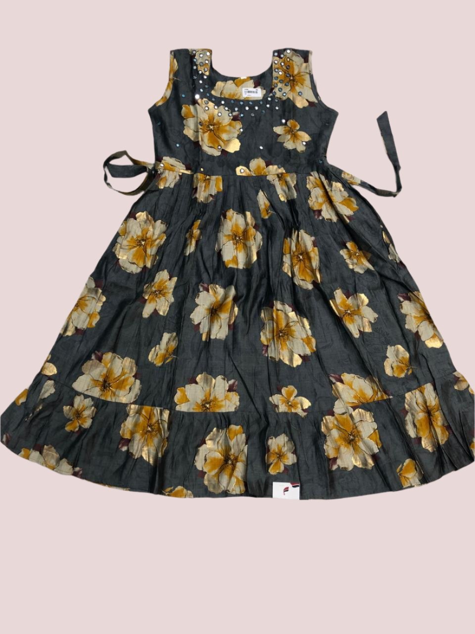 SLEEVELESS FROCK FT 2015