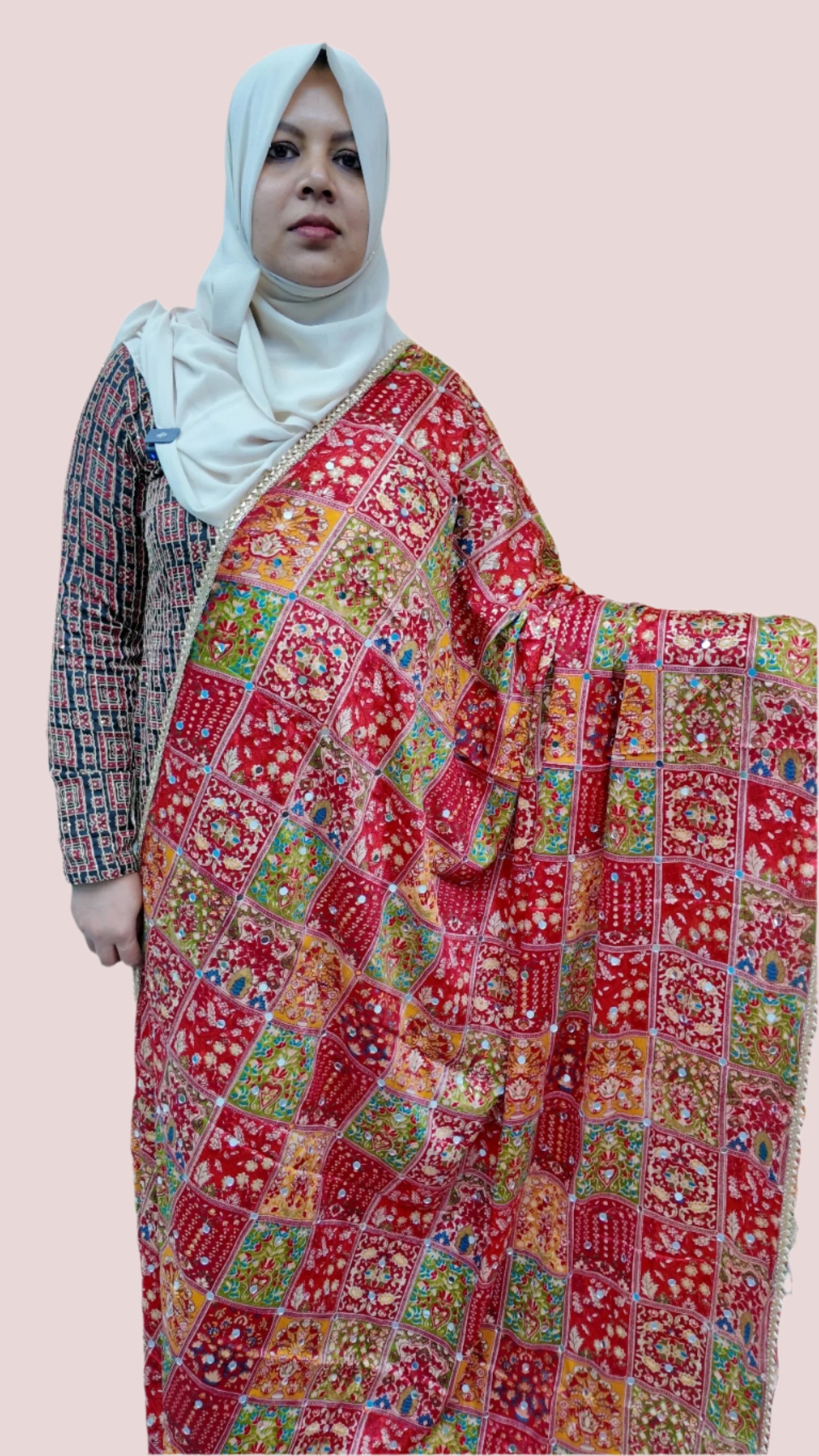 PAKISTANI MIRROR DUPATTA 105