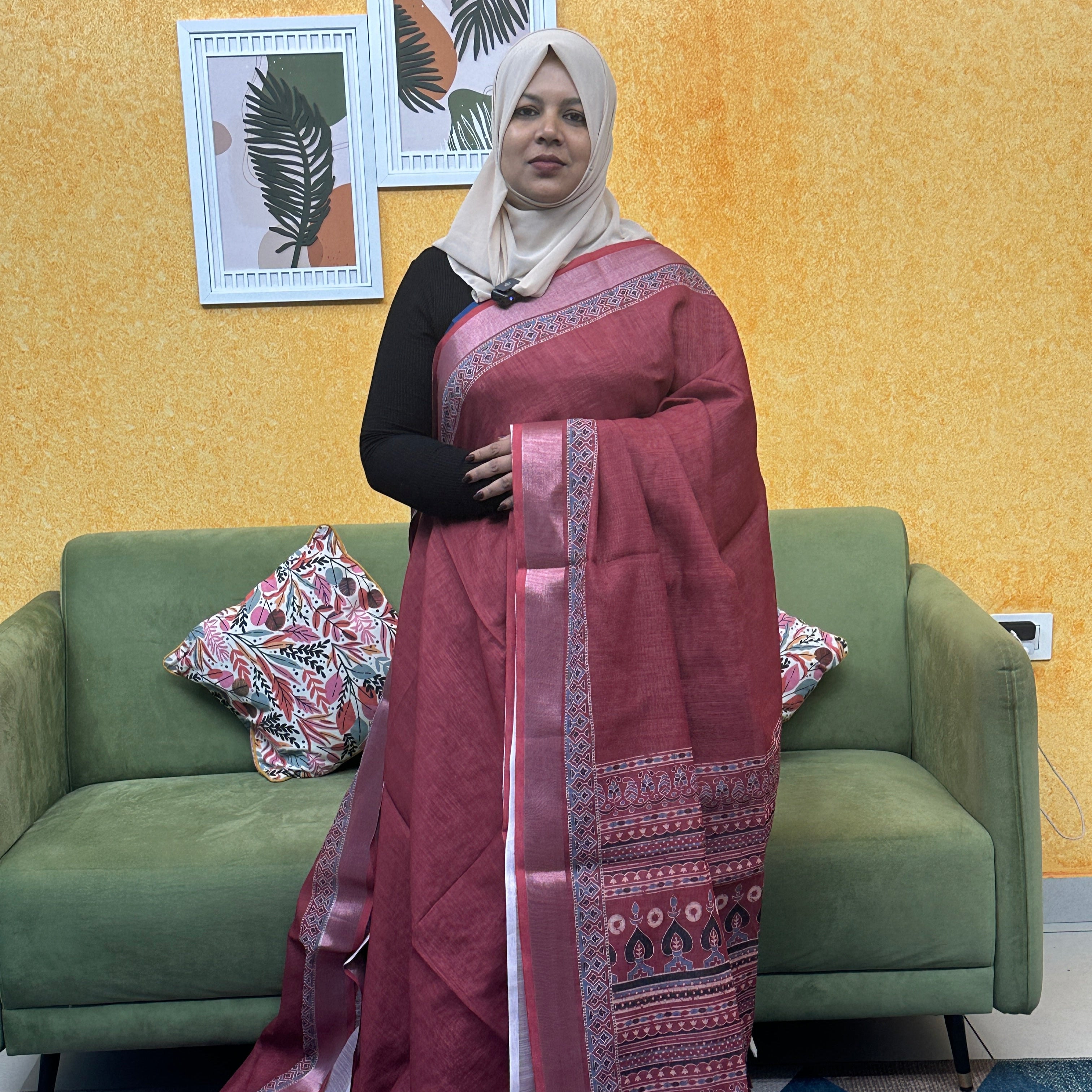 LINEN SAREE FT 2081