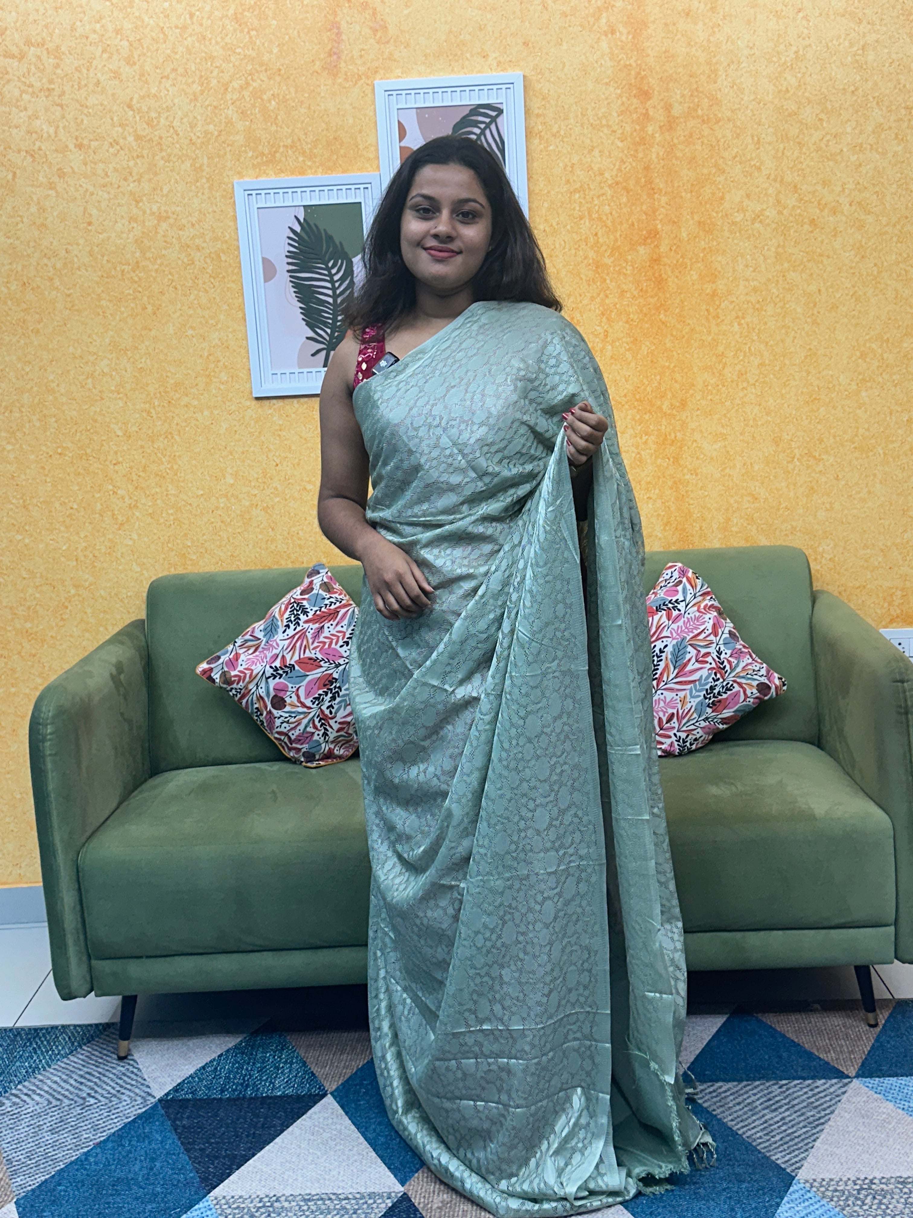 NET SAREE FT 2087