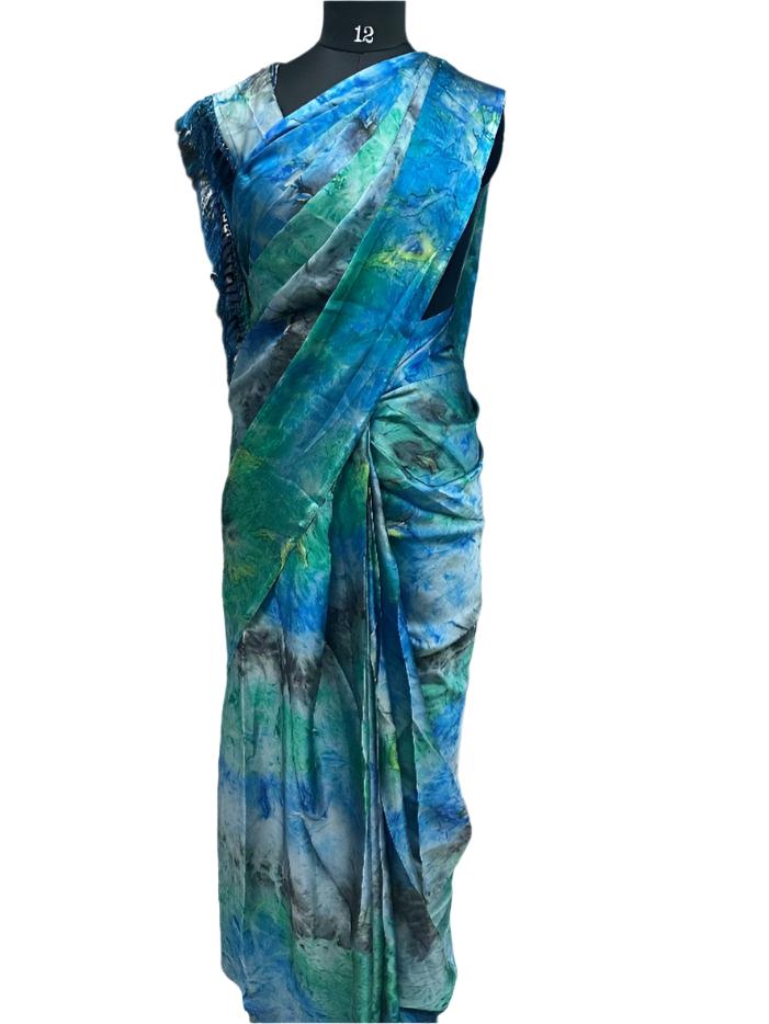 READY TO WEAR CHIFFON SAREE 207