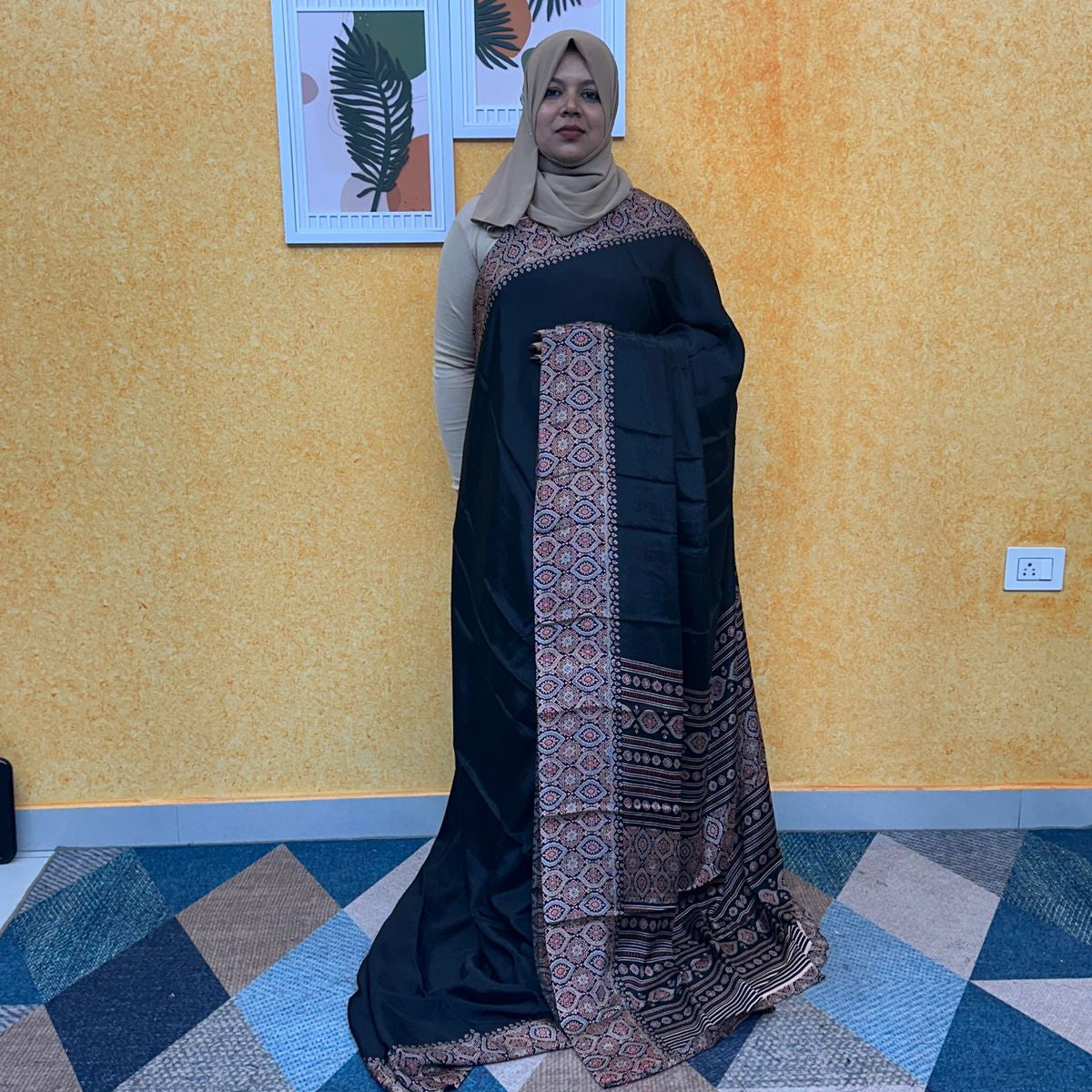 TURKISH CHIFFON SAREE FT 2182
