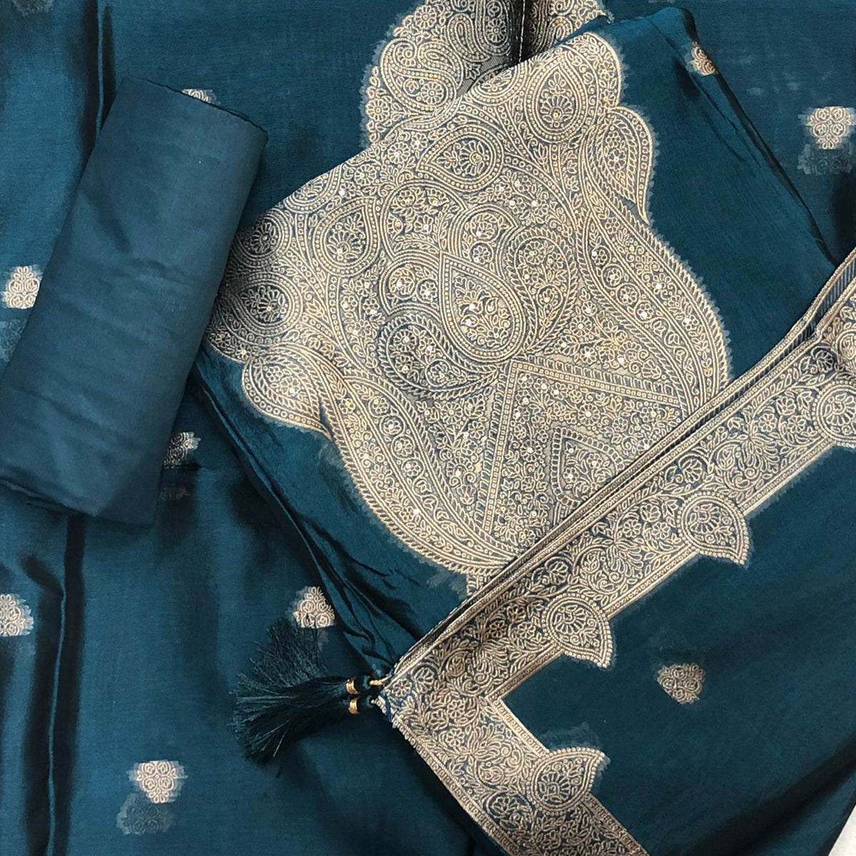 BANARASI SILK SALWAR SUIT FT 2184