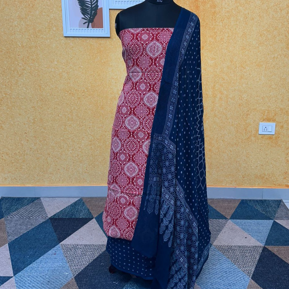 RAYON COTTON SALWAR SUIT FT 2201