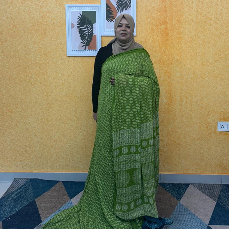 GEORGETTE SAREE FT 2228