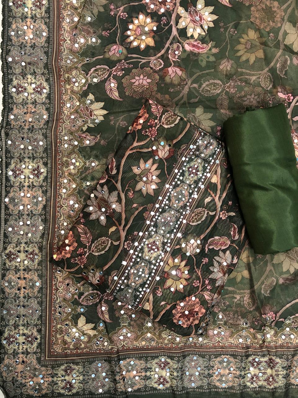 ORGANZA SALWAR SUIT FT 2240