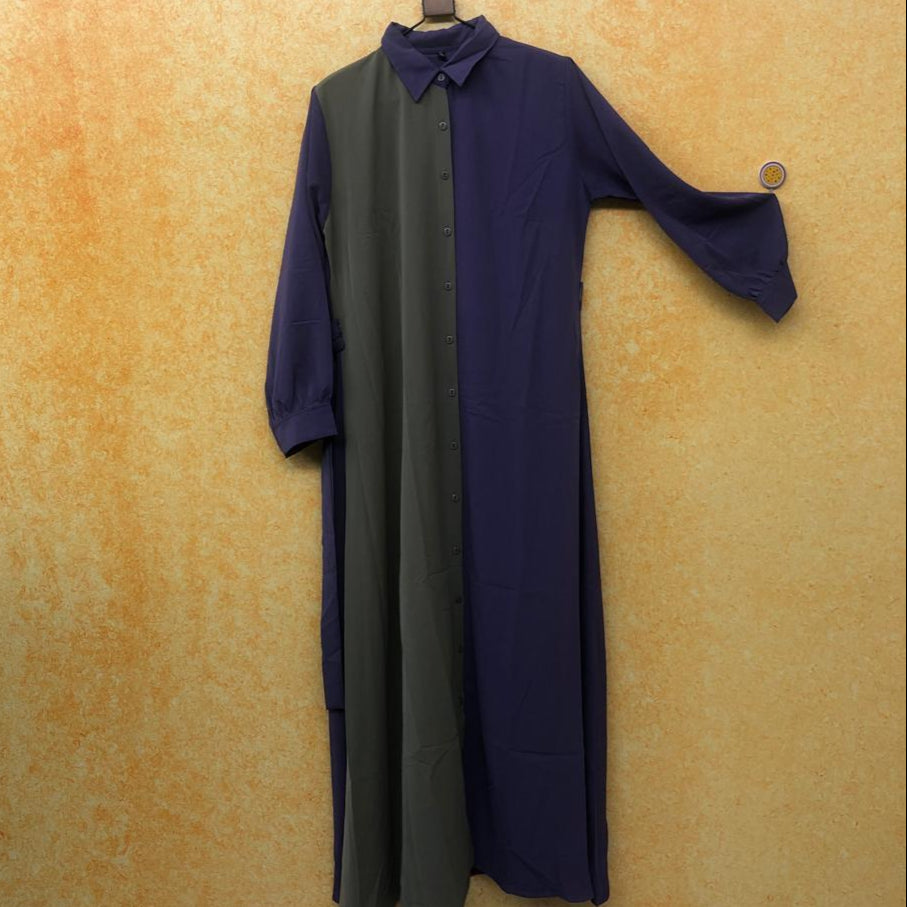 DUAL TONE GOWN FT 2248