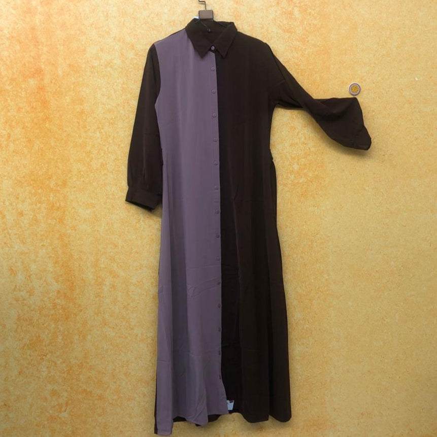 DUAL TONE GOWN FT 2248