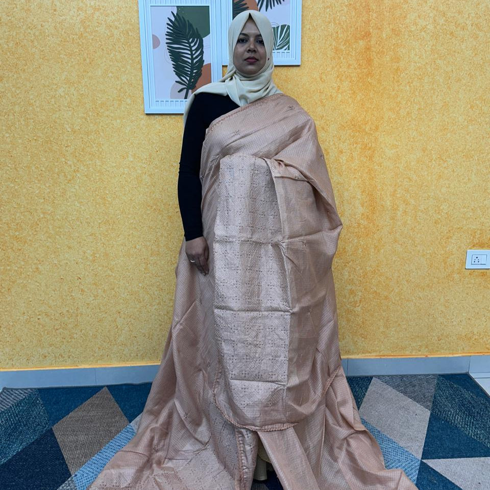 NET COTTA SAREE FT 2296