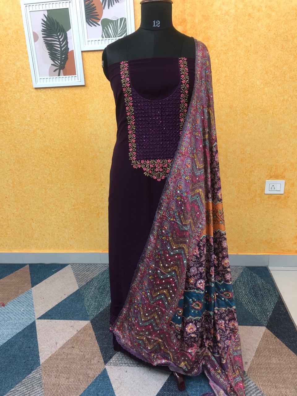PARTY WEAR SALWAR SUIT FT 2327