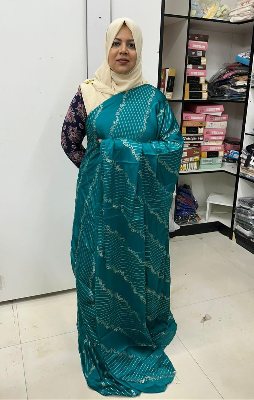 CRUSH GEORGETTE SAREE FT 2332