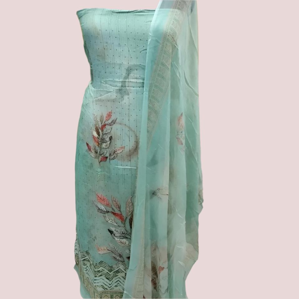 MUSLIN SALWAR SUIT FT 1094