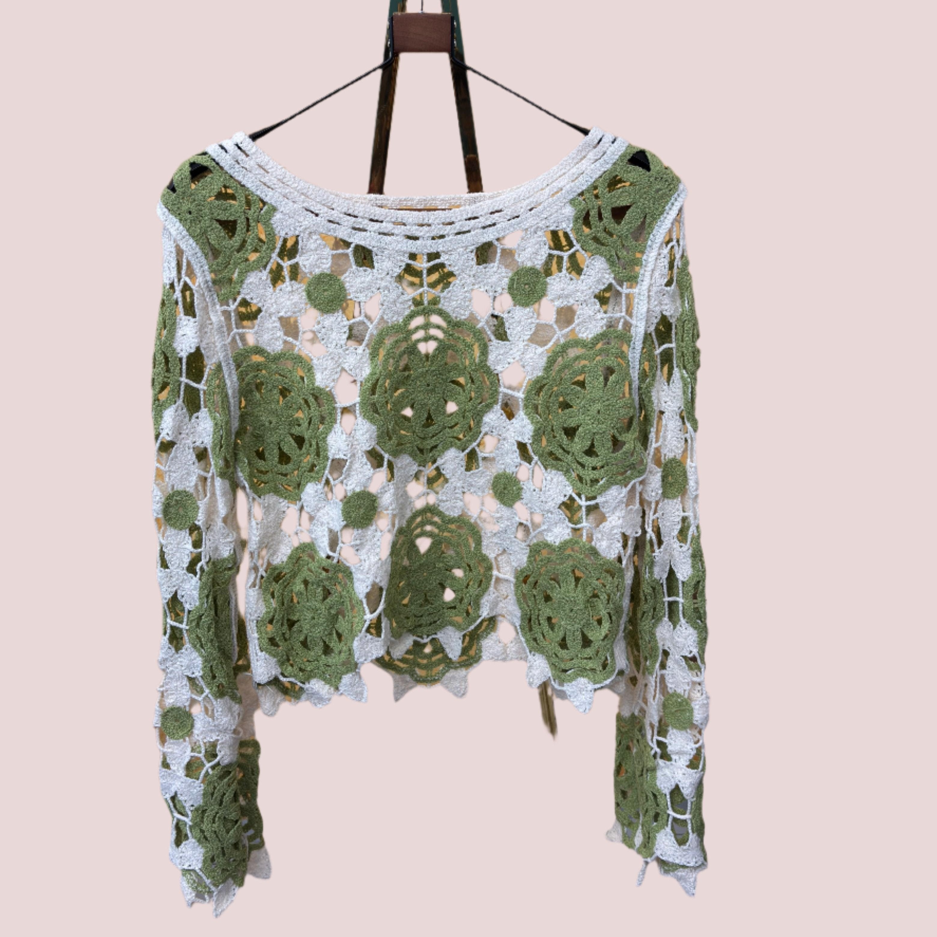 CROCHET TOP FT 1087