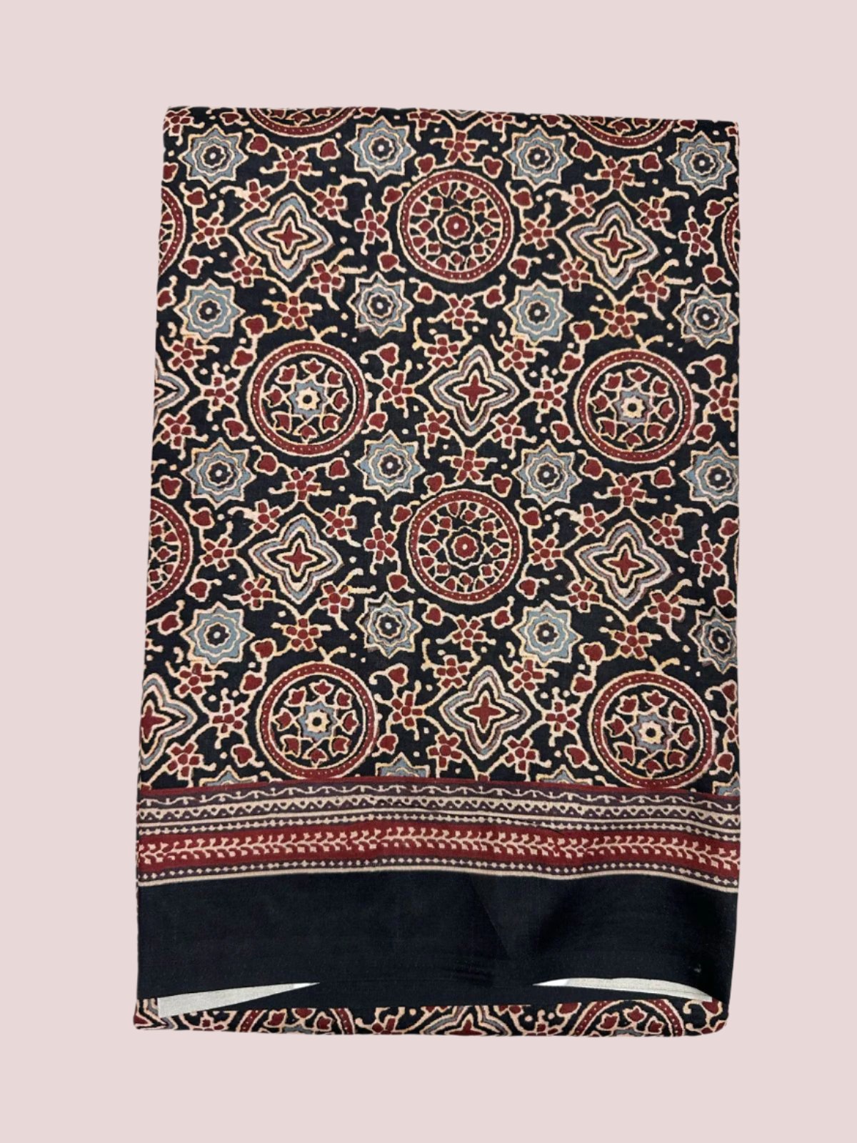 AJRAKH PRINT SAREE 201