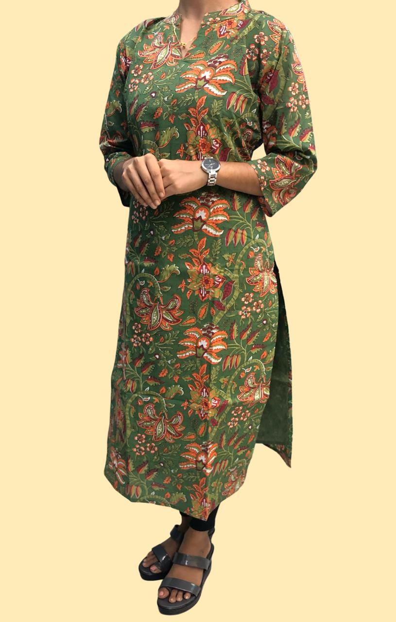 COTTON KURTI FT 2013
