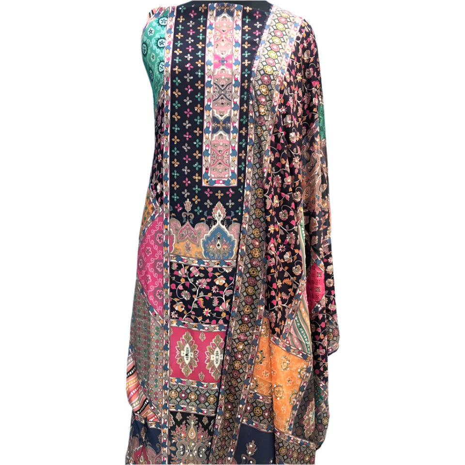 RUBBER SILK SALWAR SUIT FT1025