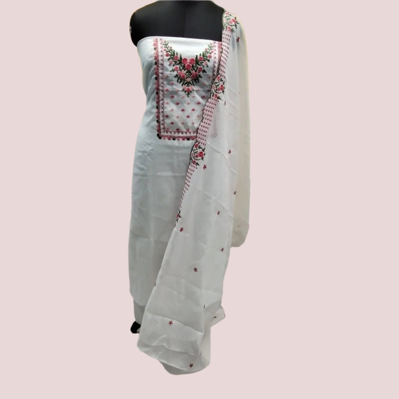 NET COTTA SALWAR SUIT FT 1217