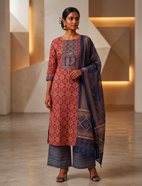 UNSTITCHED SALWAR SUIT 2866