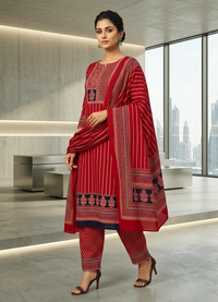 UNSTITCHED SALWAR SUIT FT 2875