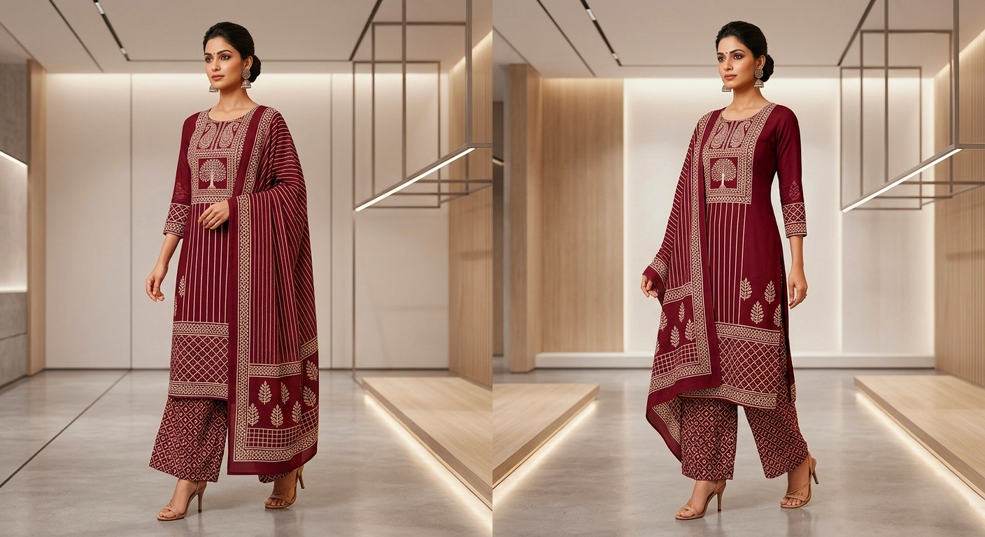 UNSTITCHED SALWAR SUIT FT 2875
