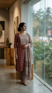 UNSTITCHED SALWAR SUIT FT 2918