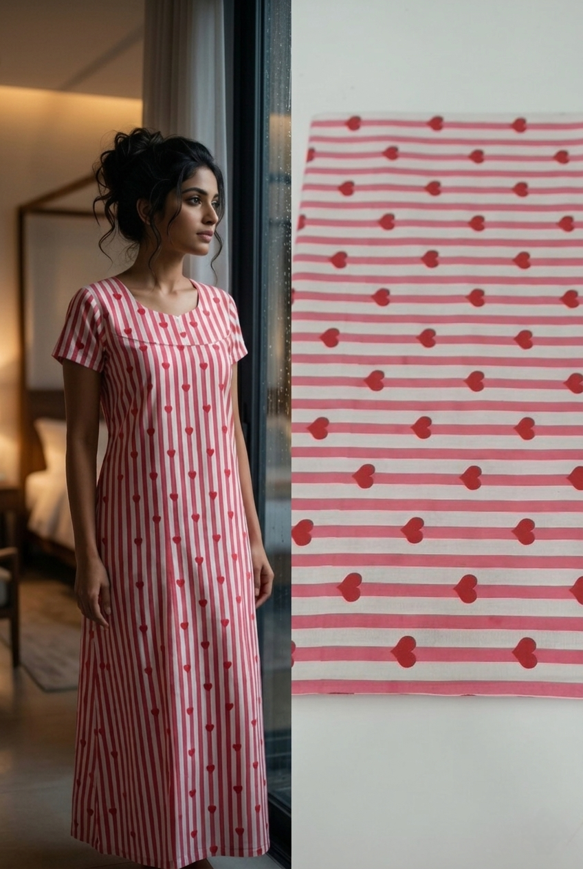 UNSTITCHED NIGHTY MATERIAL (BIT) FT 2942