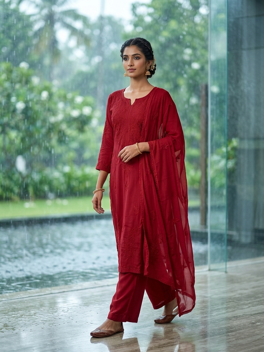 CHIKENKARI THREE PIECE SET FT 2944