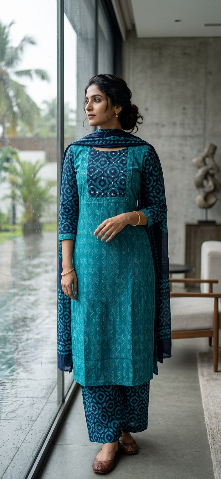 UNSTITCHED SALWAR SUIT FT 2951