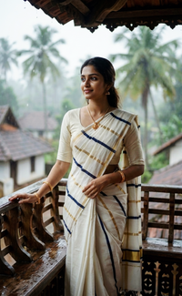 KERALA SAREE FT 2961