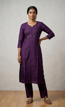 CHIKENKARI CO-ORD SET FT 2963