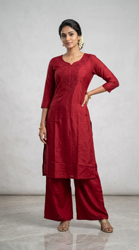 CHIKENKARI CO-ORD SET FT 2963