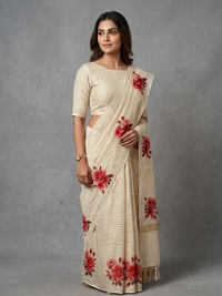 COTTON SET SAREE FT 2985