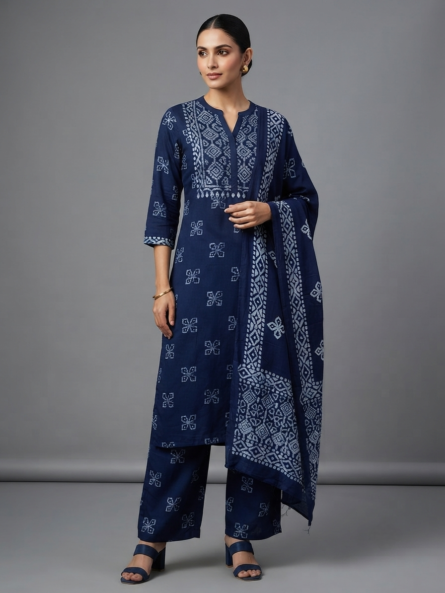 UNSTITCHED SALWAR SUIT FT 3002