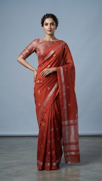 SEMI SILK SAREE FT 3003