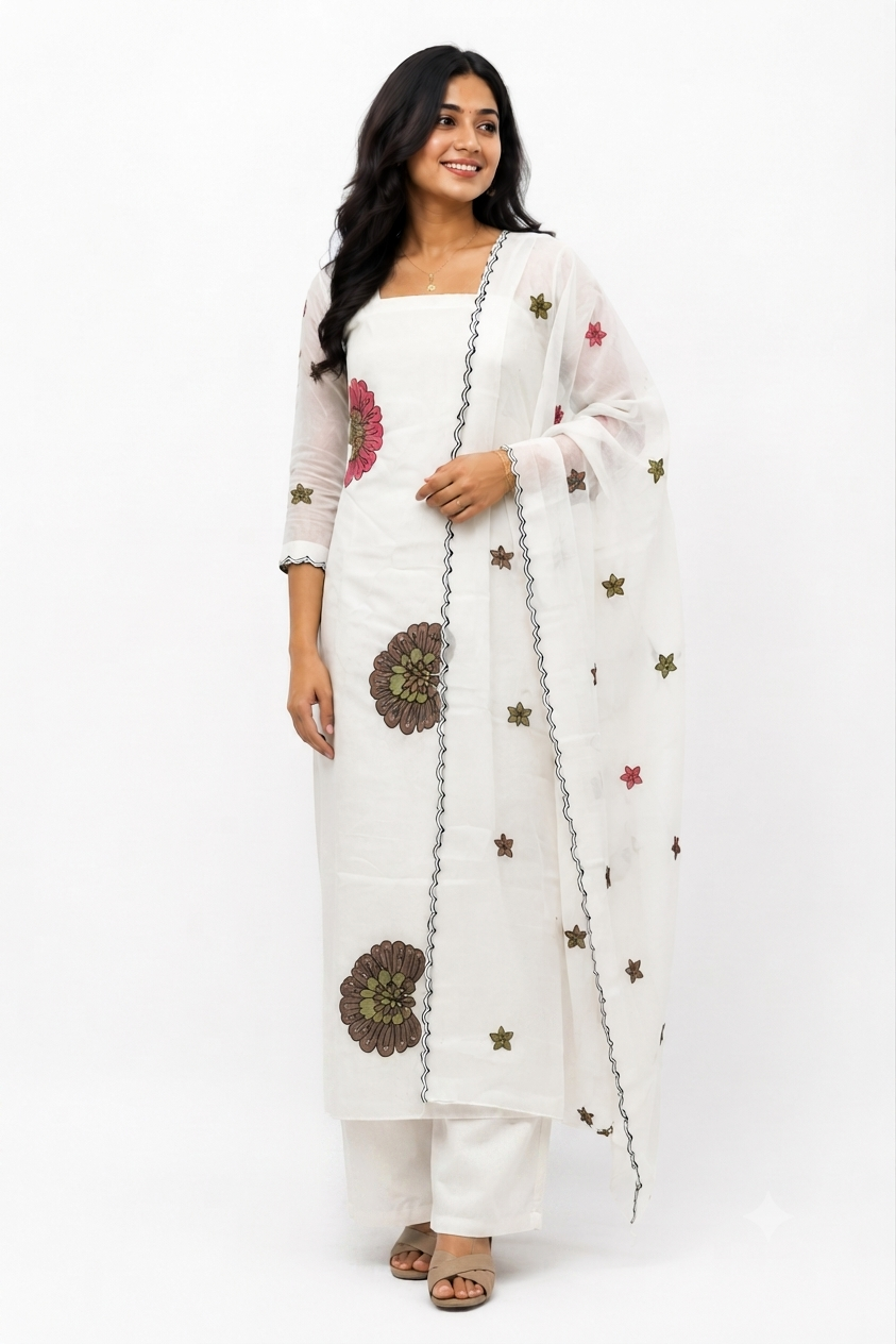 UNSTITCHED SALWAR SUIT FT 3056