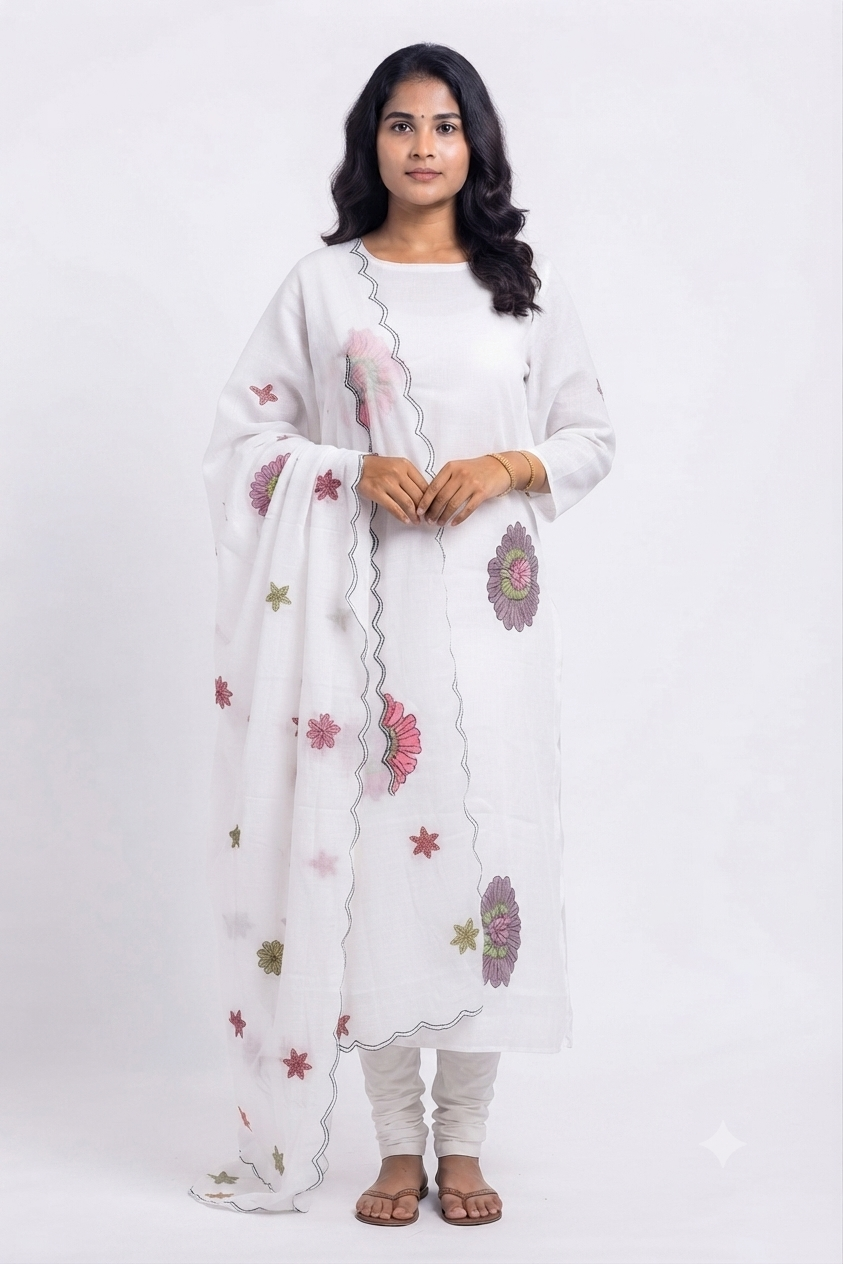 UNSTITCHED SALWAR SUIT FT 3056