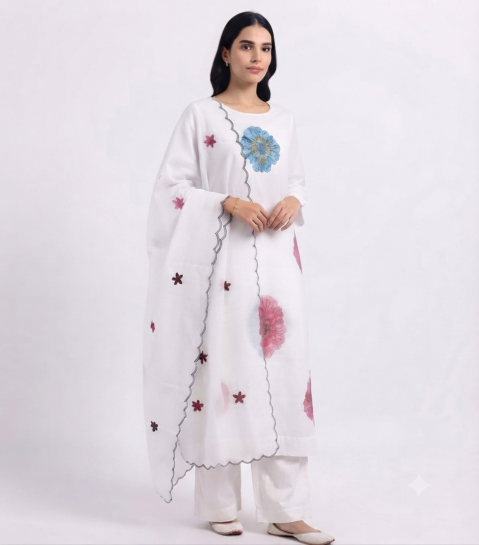 UNSTITCHED SALWAR SUIT FT 3056