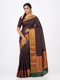 KANCHI COTTON SAREE FT 3059