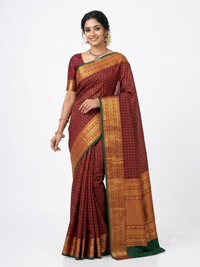 KANCHI COTTON SAREE FT 3059