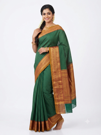 KANCHI COTTON SAREE FT 3059