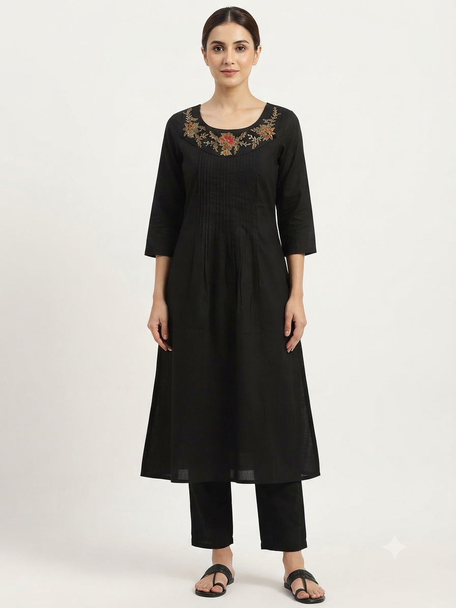 CHIKKENKARI CO-ORD SET  FT 3130